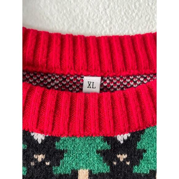 Christmas sweater unisex sz XL, ugly christmas sweater - Picture 4 of 5